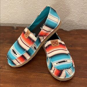 Twisted X Hooey Ladies Slip Ons